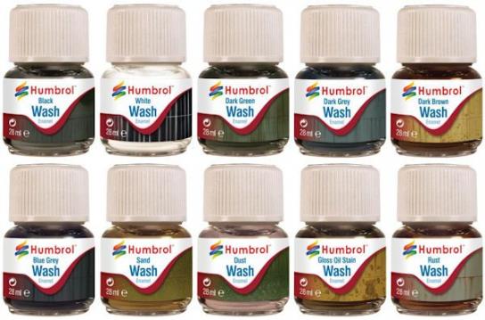 Humbrol Enamel Washes 28ml Bottle image