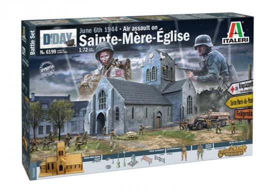 Italeri 1/72 Battle of Normandy Sainte-Mère-Eglise 6 June 1944  image