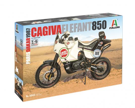Italeri 1/9 Cagiva Elefant 850 Paris-Dakar 1987 image