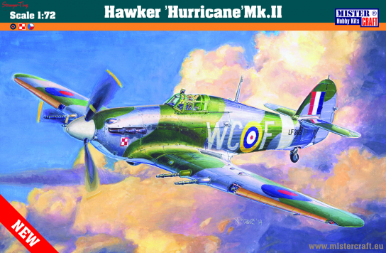 MisterCraft 1/72 Hawker Hurricane Mk.IIc image