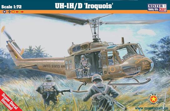 MisterCraft 1/72 UH-1H/D Huey 'Iroquois' image