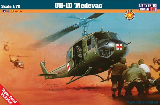 MisterCraft 1/72 UH-1D Huey Iroquois 'Medivac' image