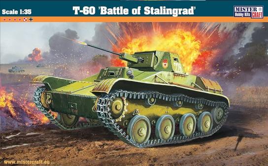 MisterCraft 1/35 T-60 Tank "Battle of Stalingrad" image