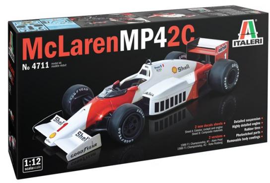 Italeri 1/12 McLaren MP4 2C F1 'Prost-Rosberg' image