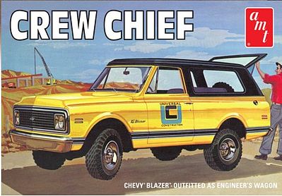 AMT 1/25 1972 Chevy Blazer Crew Chief image