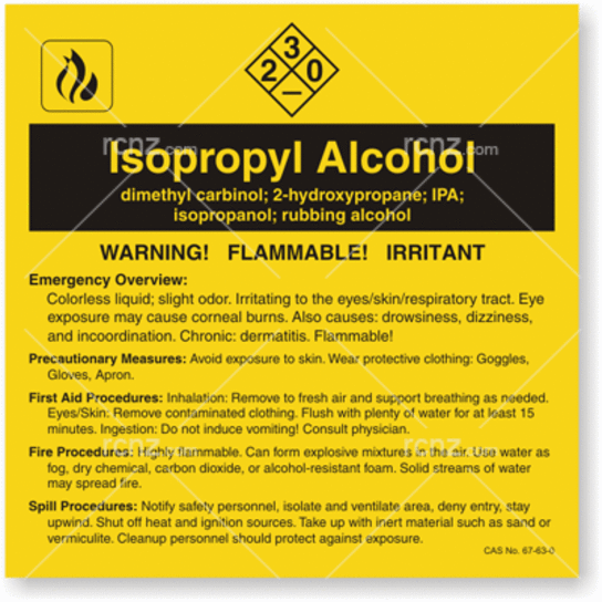 Isopropyl Alcohol - 200ml Bottle image