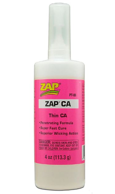 Zap CA Thin 4oz (113g) image