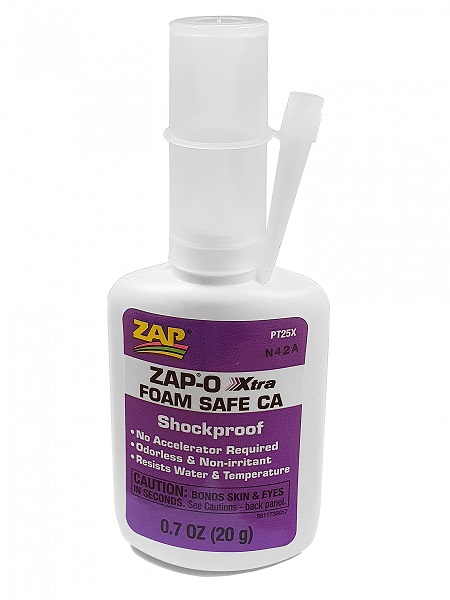 Zap Zap-O Xtra Foam Safe Odorless CA Medium-Thick (20g) image