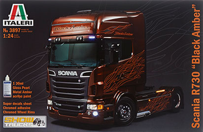 Italeri 1/24 Scania R730 Black Amber image