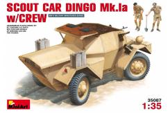 Miniart 1/35 British Scout Car Dingo Mk1A W/Crew image
