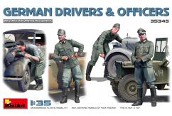 Miniart 1/35 German Drivers & Officers image