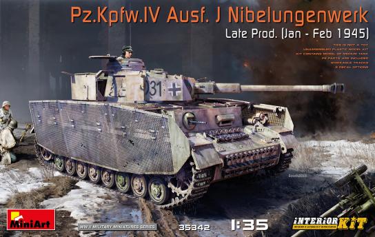 Miniart 1/35 Pz.Kpfw.Iv Ausf J Nibelungenwerk image