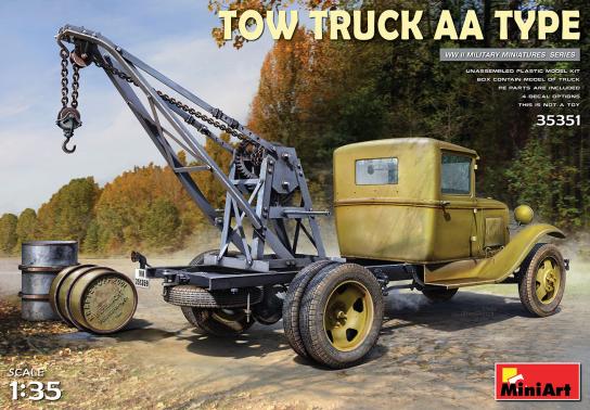 Miniart 1/35 Tow Truck Aa Type image